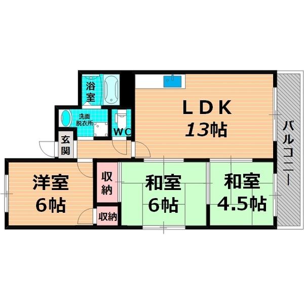 間取り図写真
