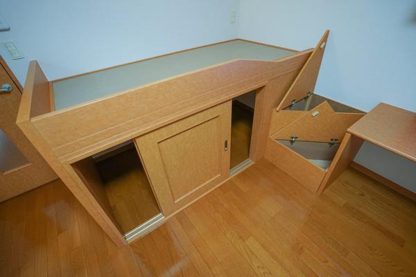 レオパレスラティエーラ1 収納