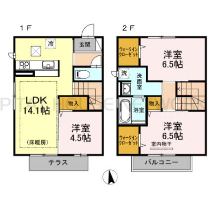  間取り図写真