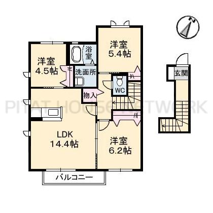  間取り図写真