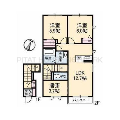  間取り図写真