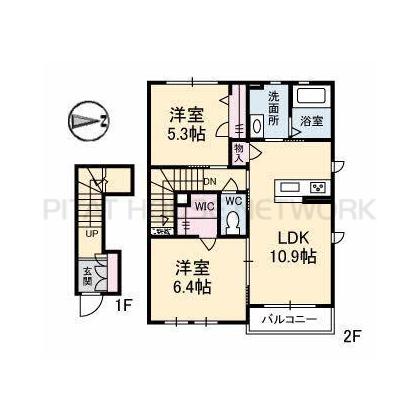  間取り図写真