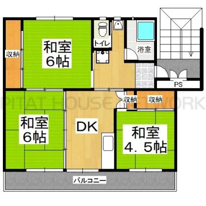  間取り図写真