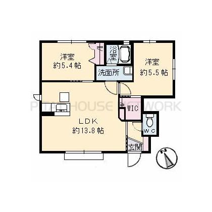  間取り図写真