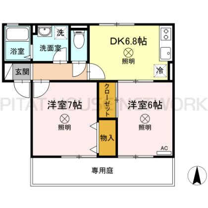  間取り図写真