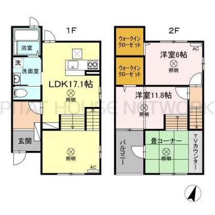  間取り図写真