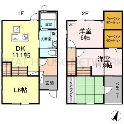  間取り図写真