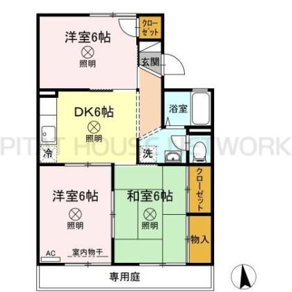  間取り図写真