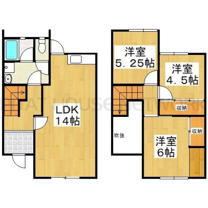  間取り図写真