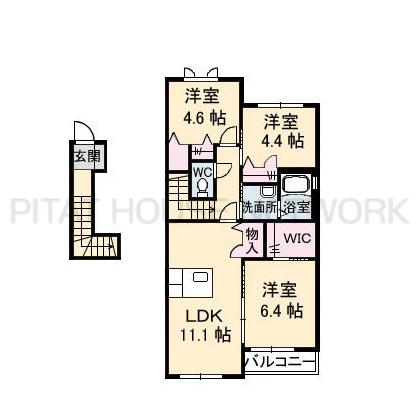  間取り図写真