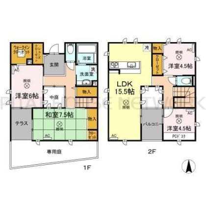  間取り図写真