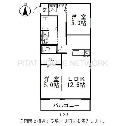  間取り図写真