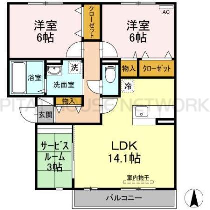 間取り図写真