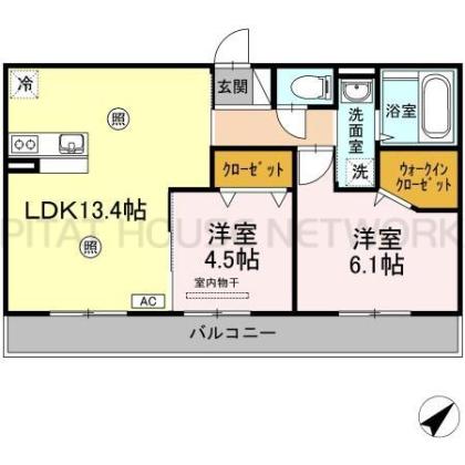  間取り図写真