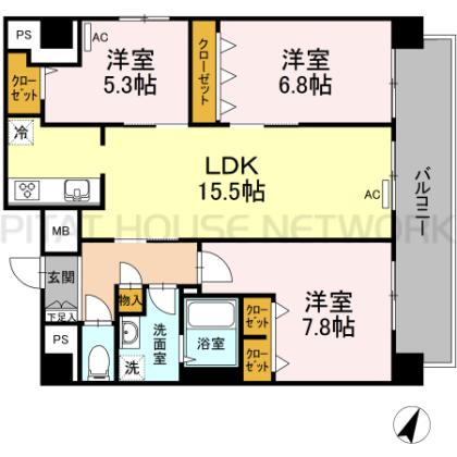  間取り図写真