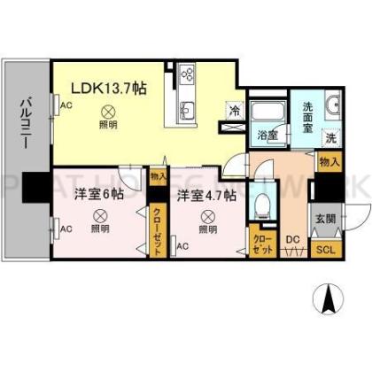  間取り図写真