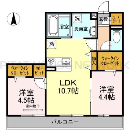  間取り図写真