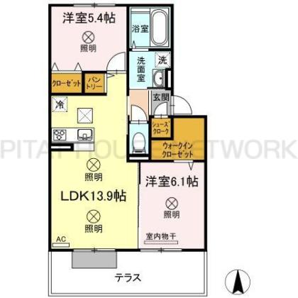  間取り図写真