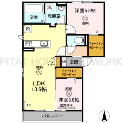  間取り図写真