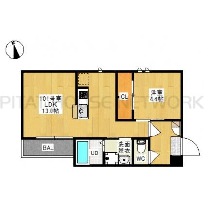  間取り図写真