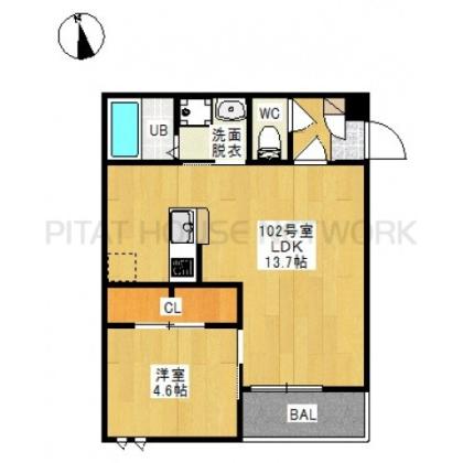  間取り図写真