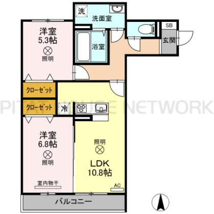  間取り図写真