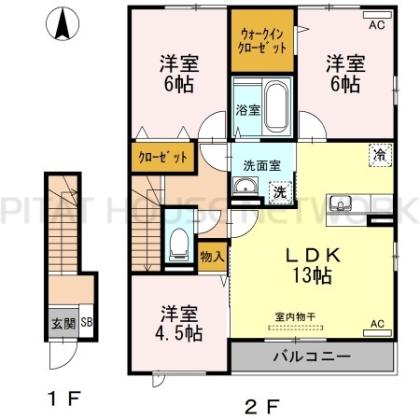  間取り図写真