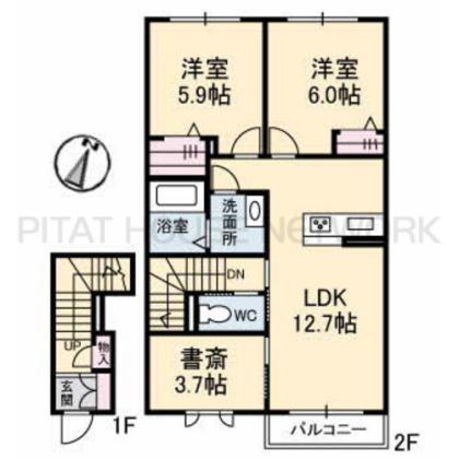  間取り図写真