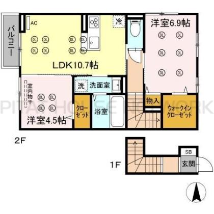  間取り図写真