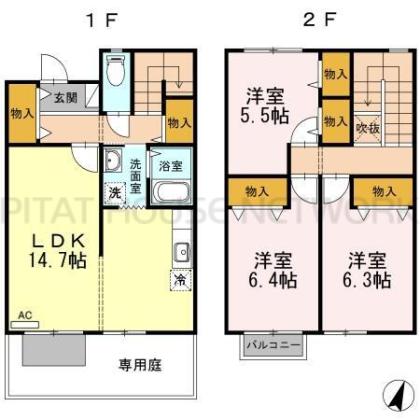  間取り図写真