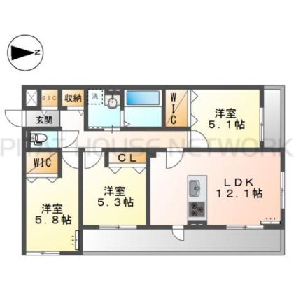  間取り図写真