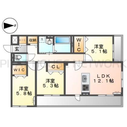  間取り図写真