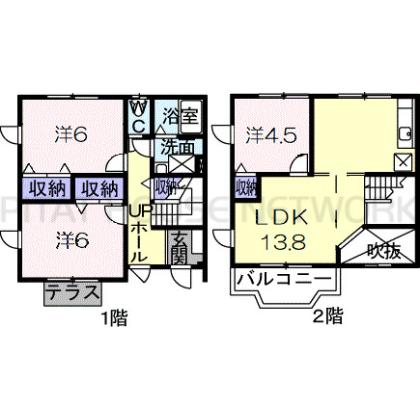  間取り図写真