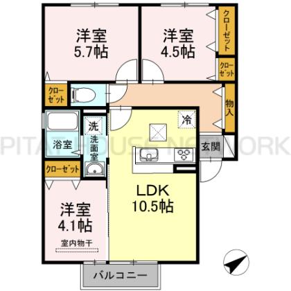  間取り図写真
