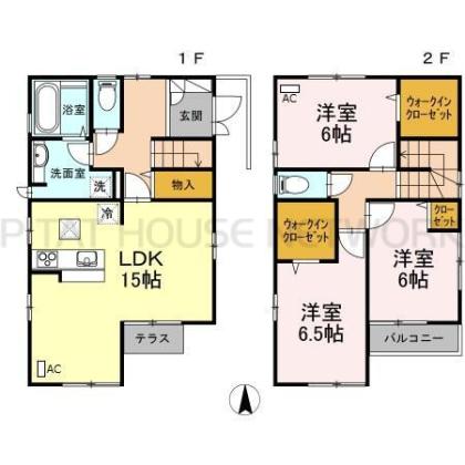 間取り図写真