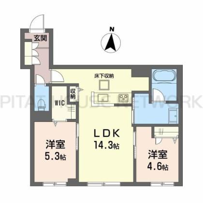 間取り図写真