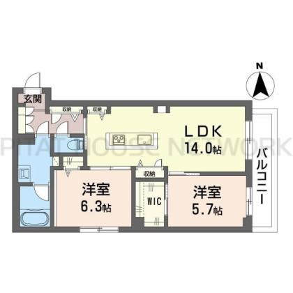  間取り図写真