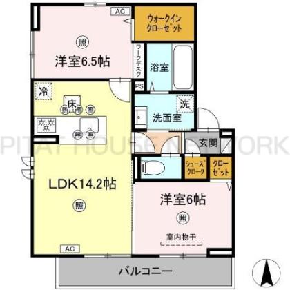  間取り図写真