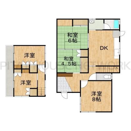  間取り図写真