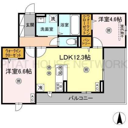  間取り図写真
