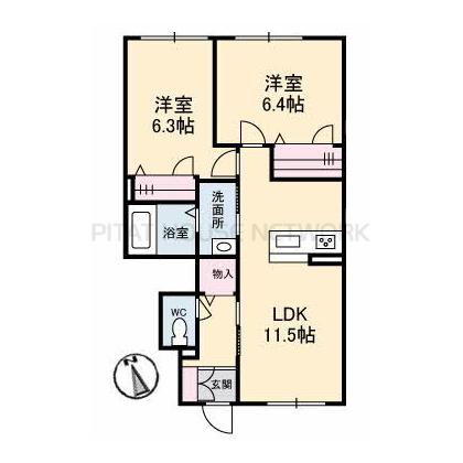  間取り図写真