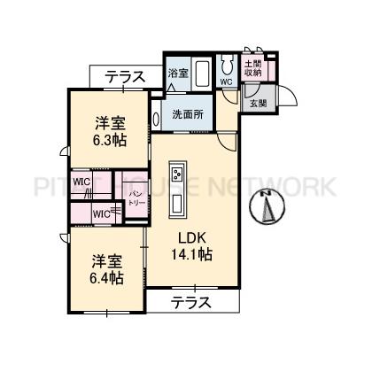  間取り図写真