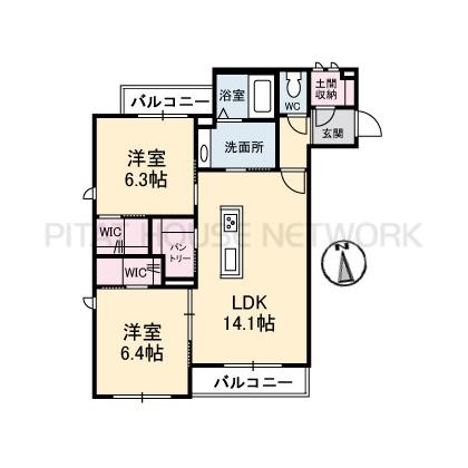  間取り図写真
