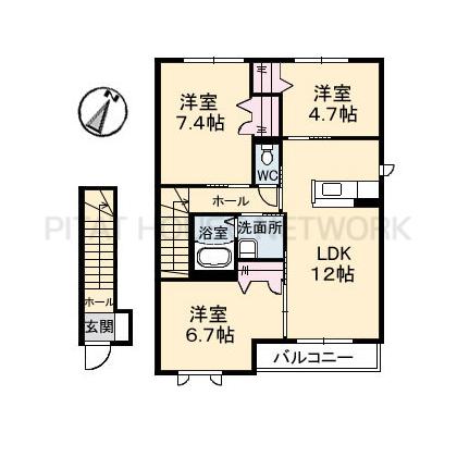  間取り図写真
