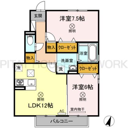  間取り図写真