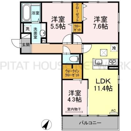  間取り図写真