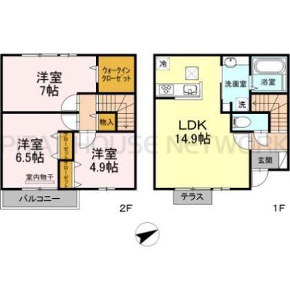  間取り図写真
