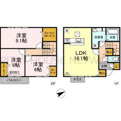  間取り図写真