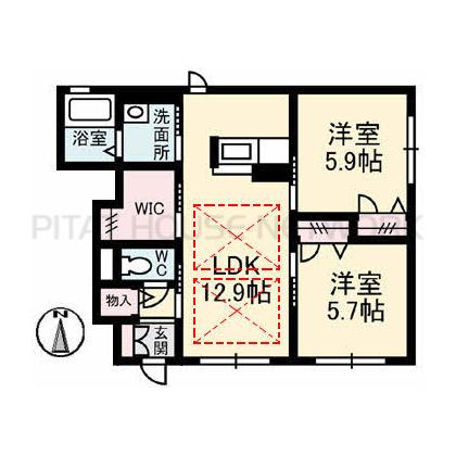  間取り図写真