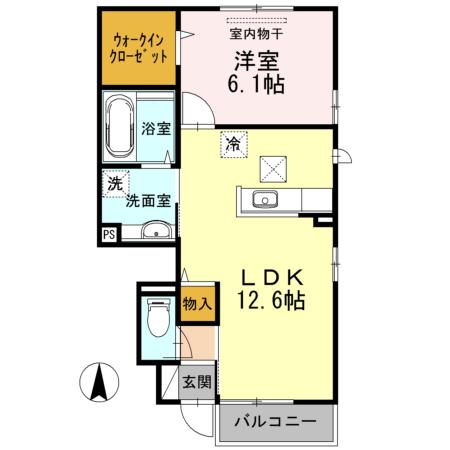 メナージュ　A棟 間取り図画像